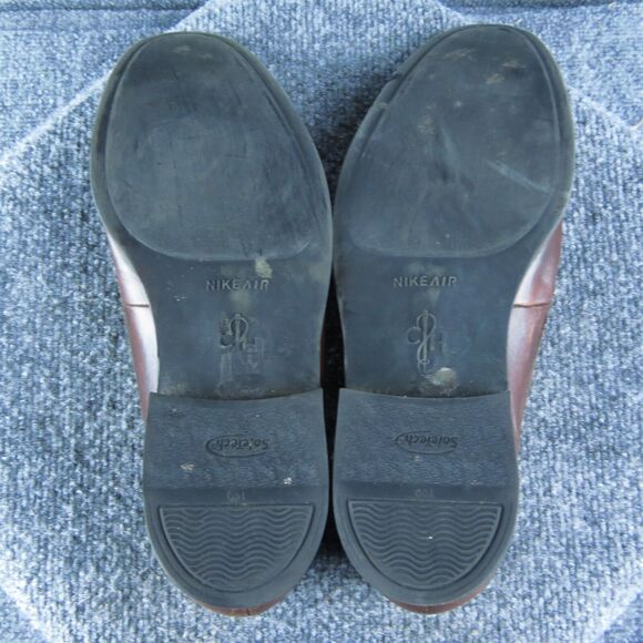 Cole Haan Men Loafer Shoes Size 9 Medium Brown Leather Slip On - Picture 8 of 10